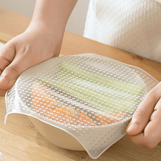 ServeFlex™ Reusable Silicone Food Covers