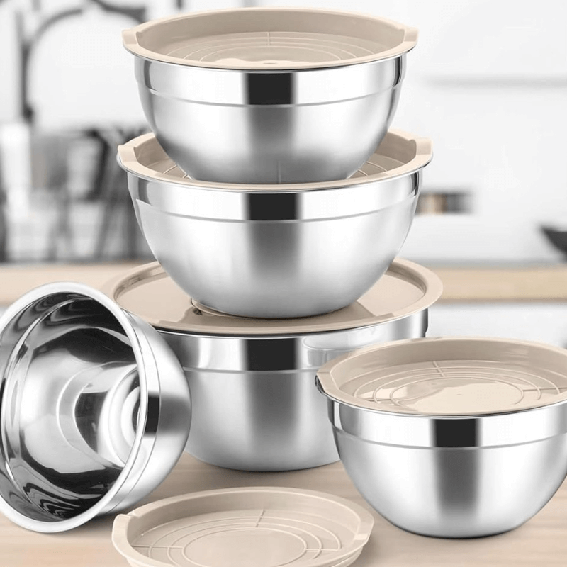 ServeFlex™ Stainless Steel Mixing Bowl Set