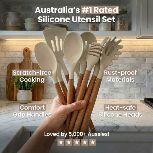 ServeFlex  Silicone Cooking Utensil Set